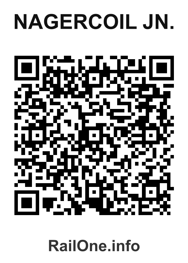 RailOne QR Code for Nagercoil Jn. station