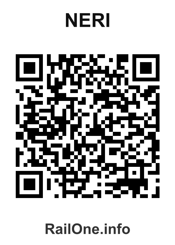 RailOne QR Code for Neri station