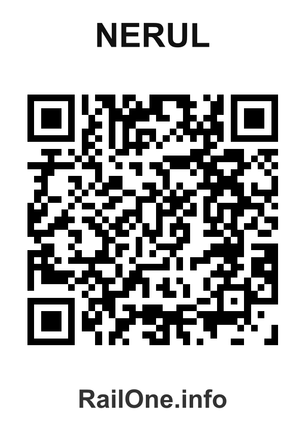 RailOne QR Code for Nerul station