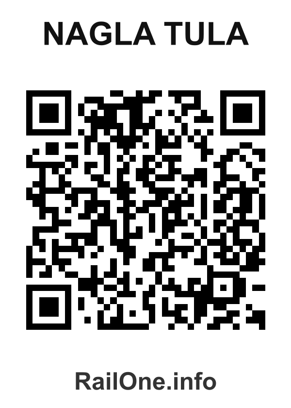 RailOne QR Code for Nagla Tula station