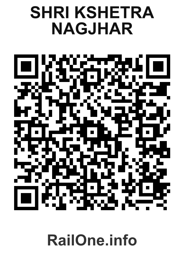 RailOne QR Code for Shri Kshetra Nagjhar station