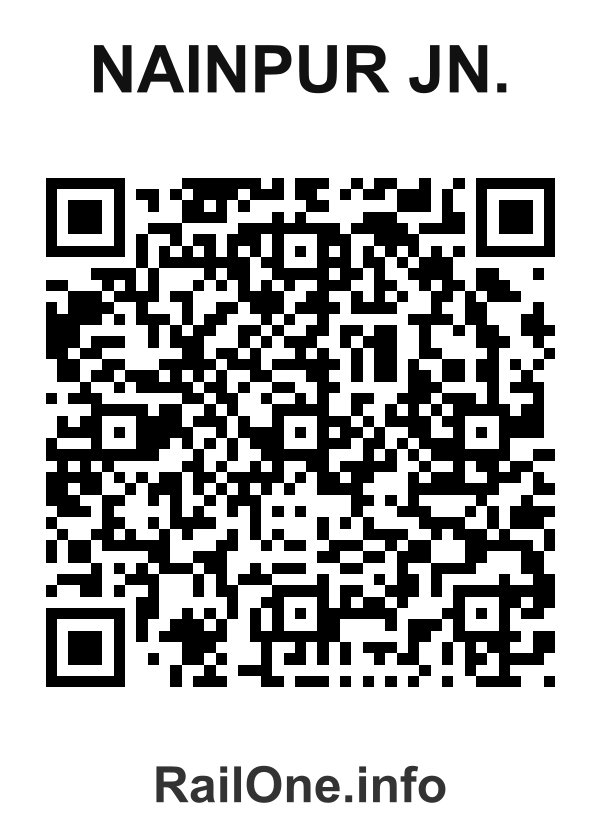 RailOne QR Code for Nainpur Jn. station