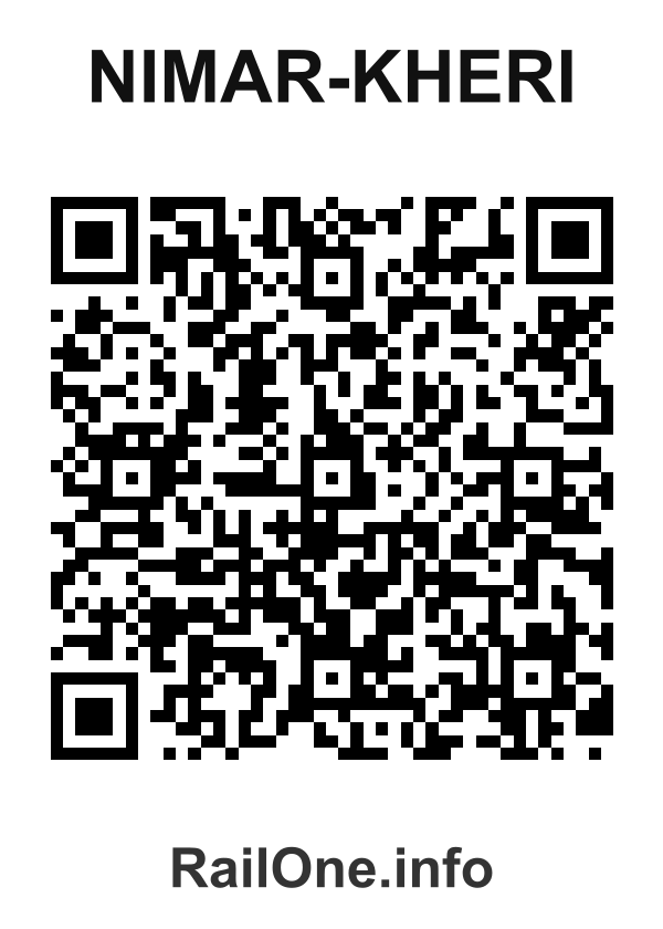 RailOne QR Code for Nimar-kheri station