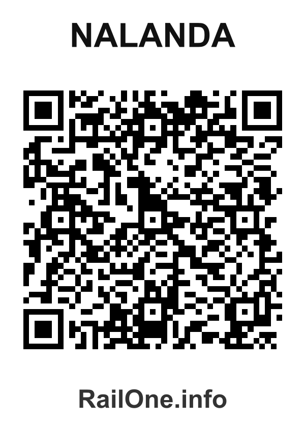 RailOne QR Code for Nalanda station
