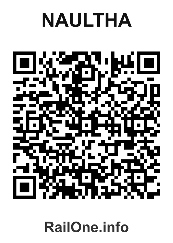 RailOne QR Code for Naultha station