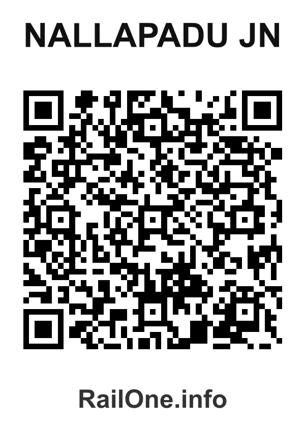 RailOne QR Code for Nallapadu Jn station