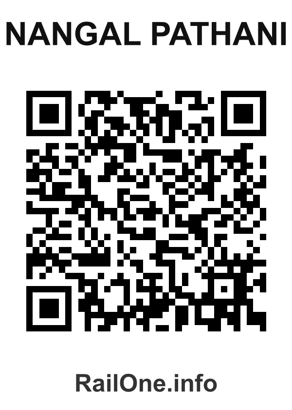 RailOne QR Code for Nangal Pathani station