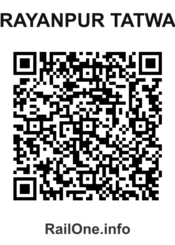 RailOne QR Code for Narayanpur Tatwara station