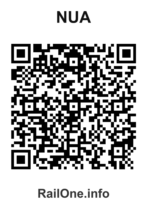 RailOne QR Code for Nua station