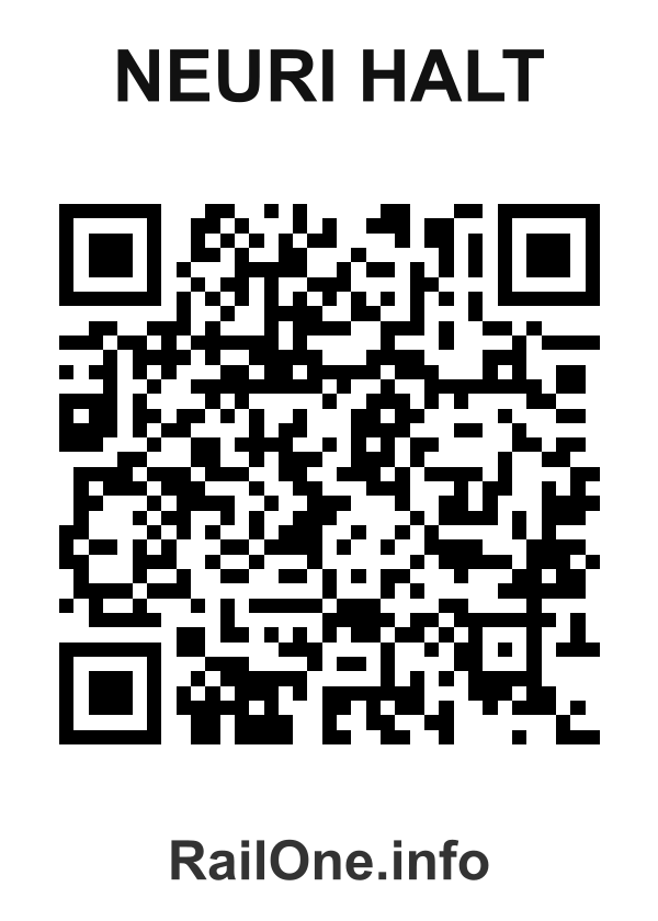 RailOne QR Code for Neuri Halt station