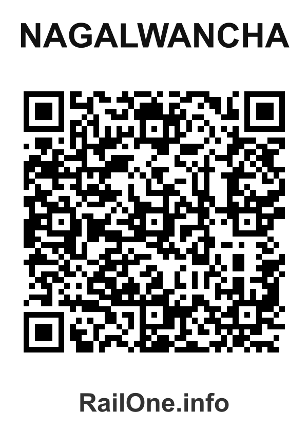 RailOne QR Code for Nagalwancha station