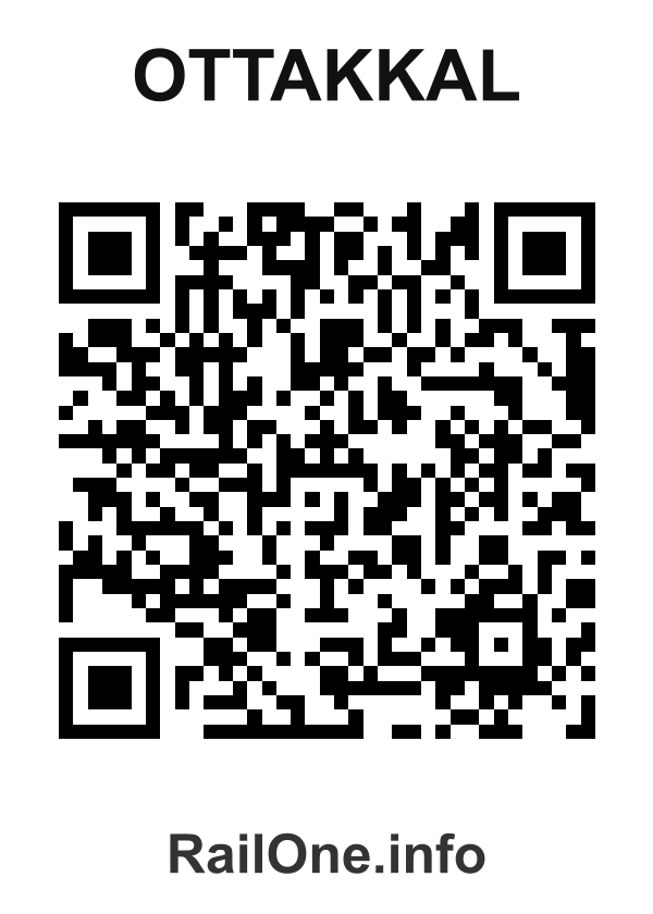 RailOne QR Code for Ottakkal station