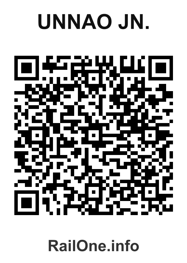 RailOne QR Code for Unnao Jn. station