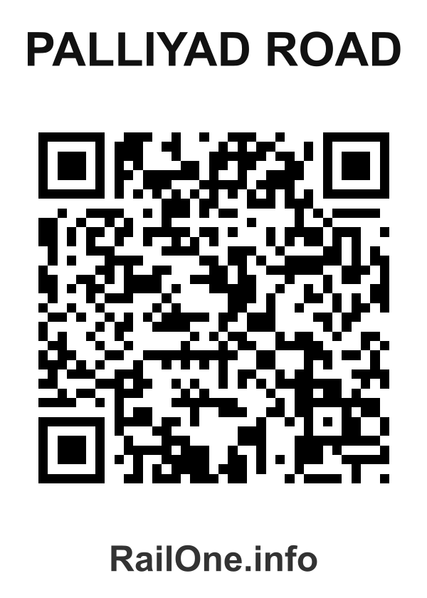 RailOne QR Code for Palliyad Road station