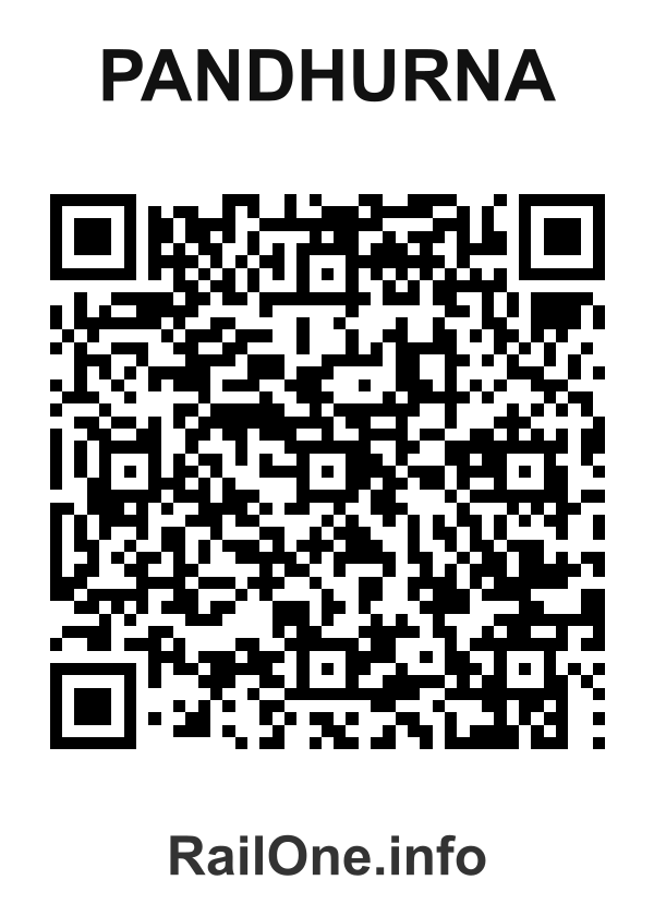 RailOne QR Code for Pandhurna station