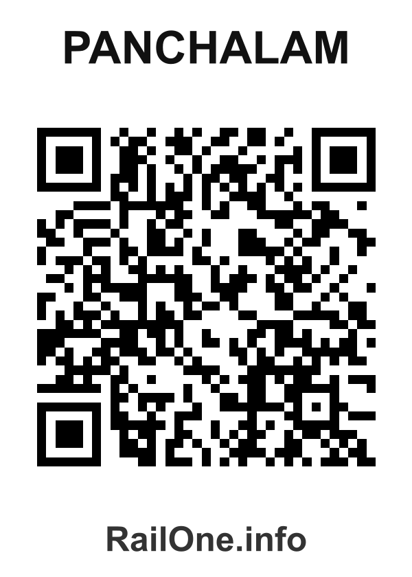 RailOne QR Code for Panchalam station