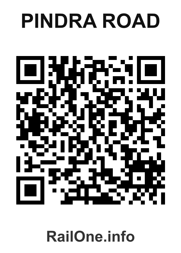 RailOne QR Code for Pindra Road station