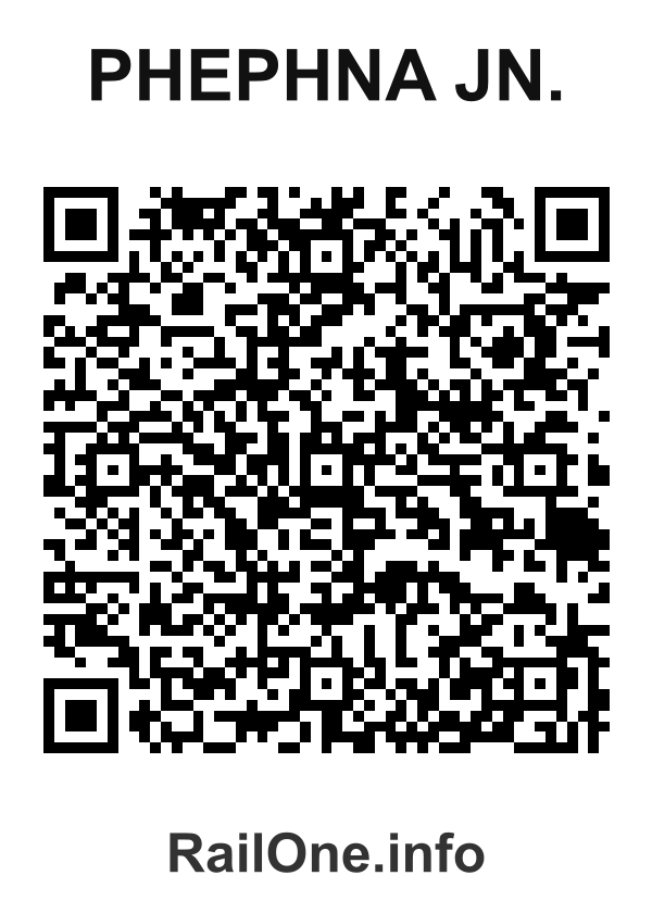 RailOne QR Code for Phephna Jn. station