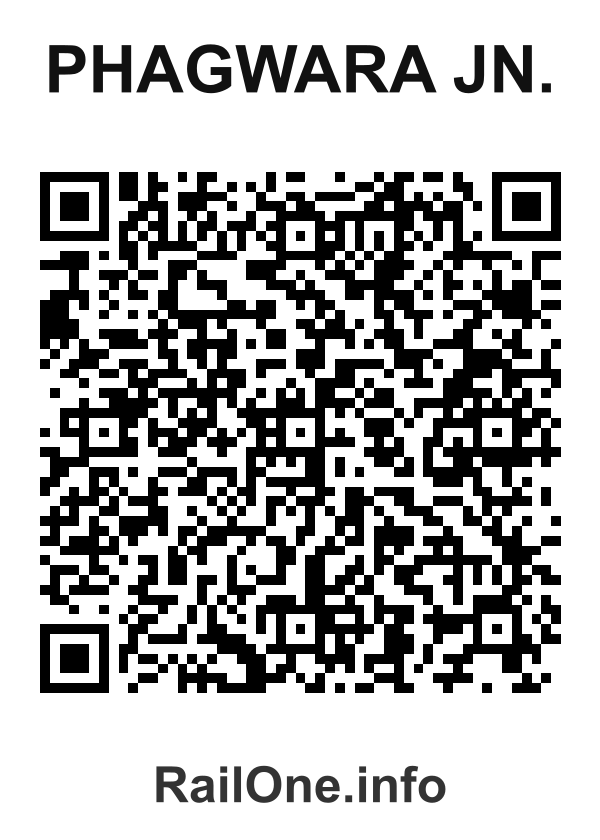 RailOne QR Code for Phagwara Jn. station
