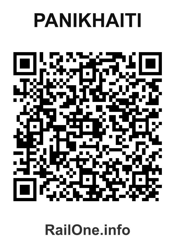 RailOne QR Code for Panikhaiti station