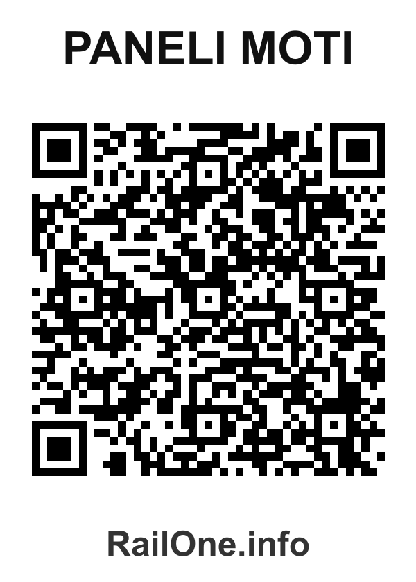 RailOne QR Code for Paneli Moti station