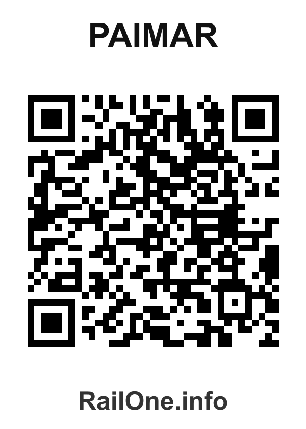 RailOne QR Code for Paimar station