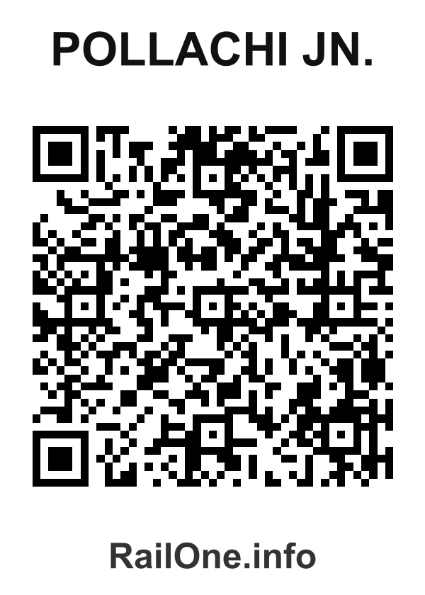 RailOne QR Code for Pollachi Jn. station