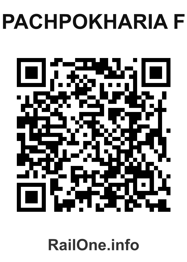 RailOne QR Code for Pachpokharia F station