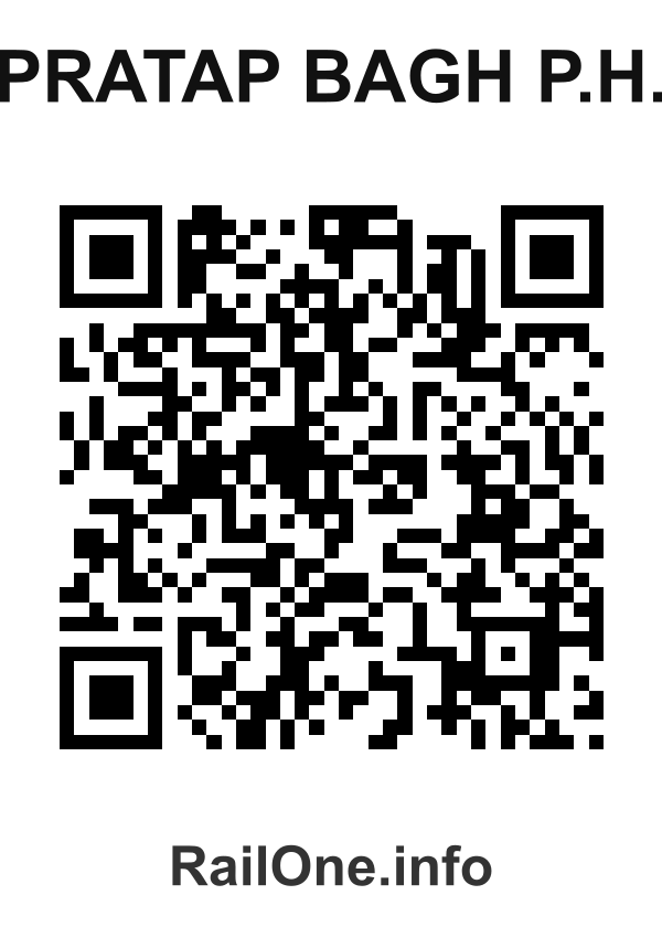 RailOne QR Code for Pratap Bagh P.h. station