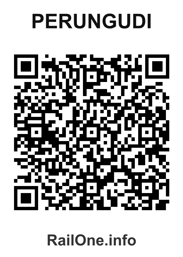 RailOne QR Code for Perungudi station