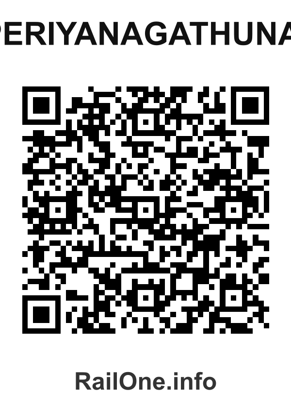 RailOne QR Code for Periyanagathunai station