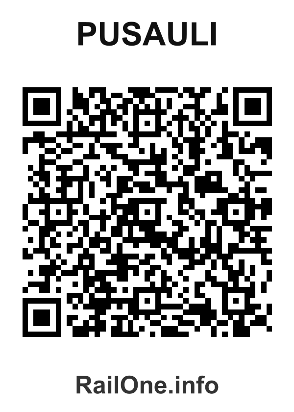 RailOne QR Code for Pusauli station