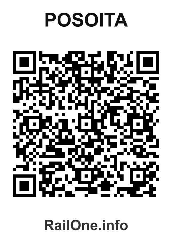 RailOne QR Code for Posoita station