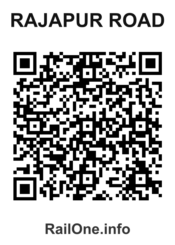 RailOne QR Code for Rajapur Road station