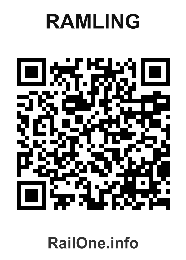 RailOne QR Code for Ramling station