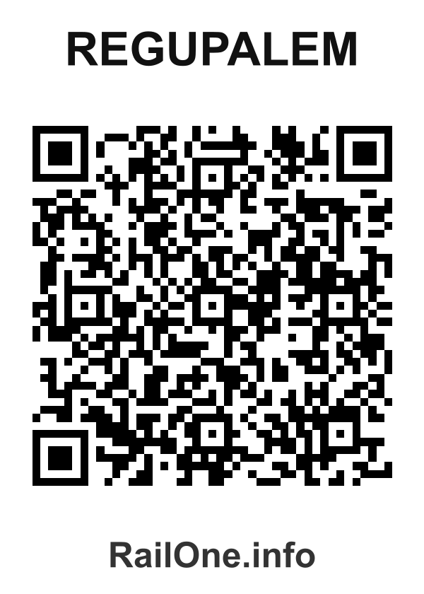 RailOne QR Code for Regupalem station