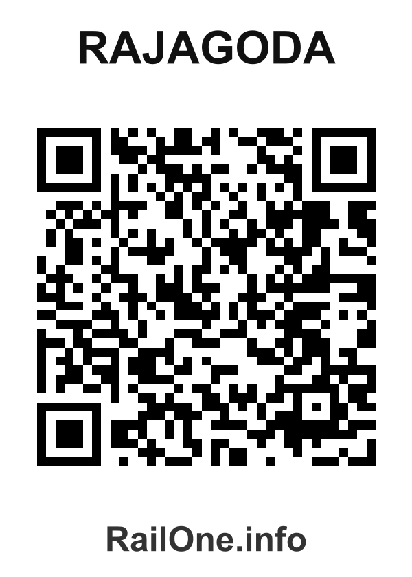RailOne QR Code for Rajagoda station