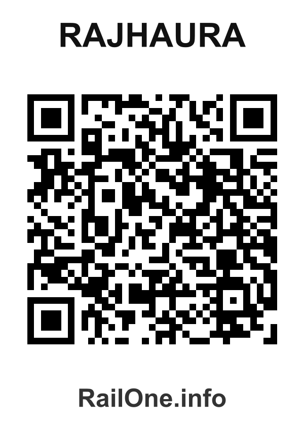RailOne QR Code for Rajhaura station