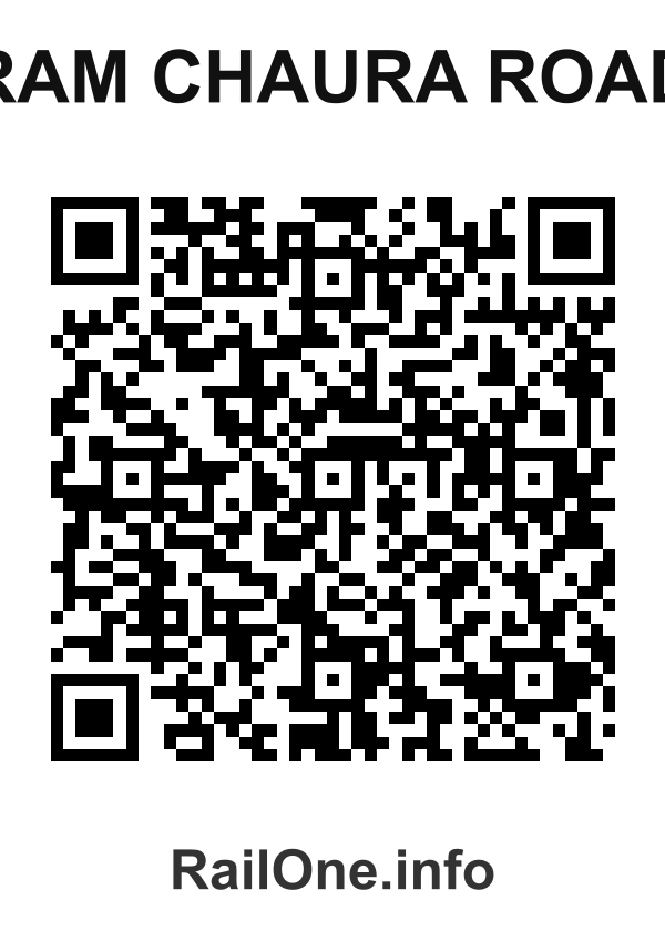 RailOne QR Code for Ram Chaura Road station