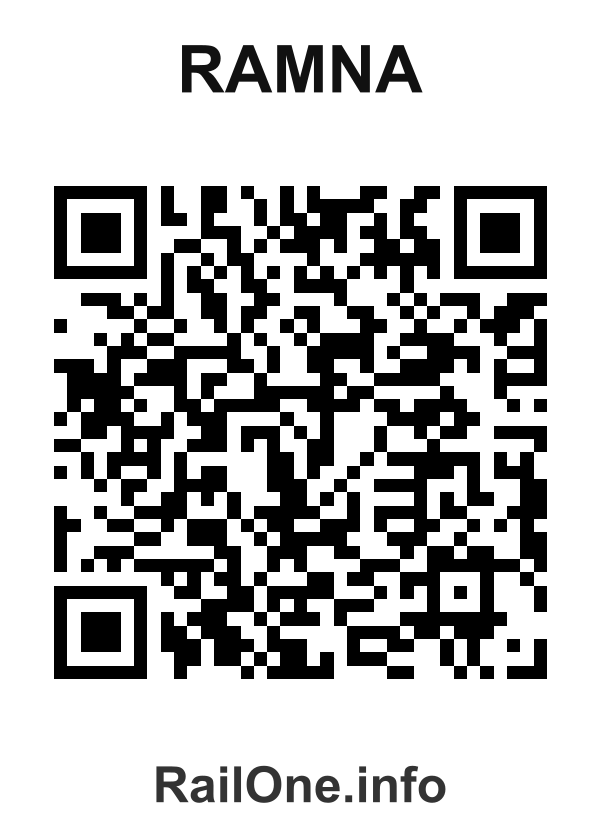 RailOne QR Code for Ramna station