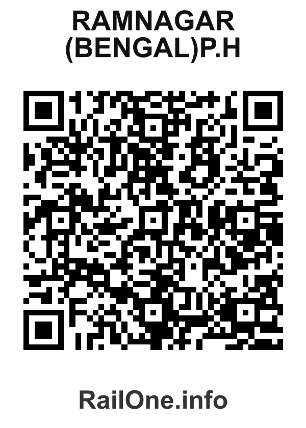 RailOne QR Code for Ramnagar (bengal)p.h station