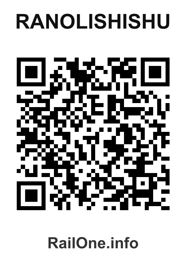 RailOne QR Code for Ranolishishu station