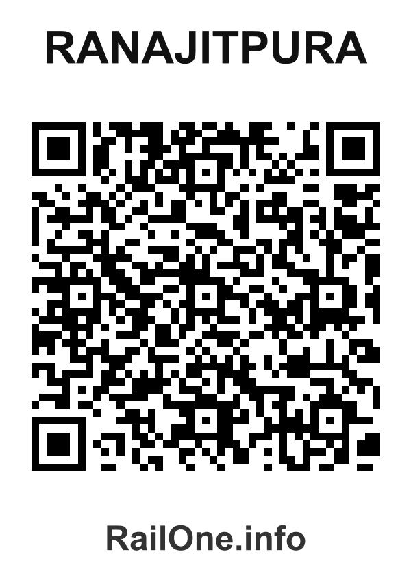 RailOne QR Code for Ranajitpura station