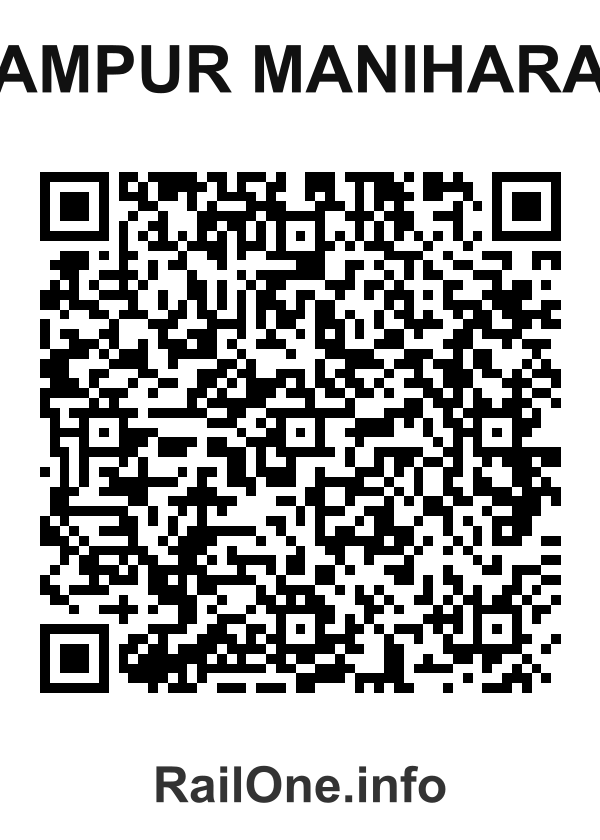 RailOne QR Code for Rampur Maniharan station