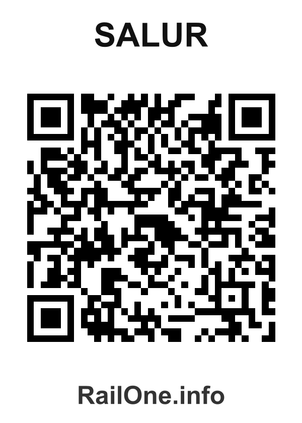 RailOne QR Code for Salur station
