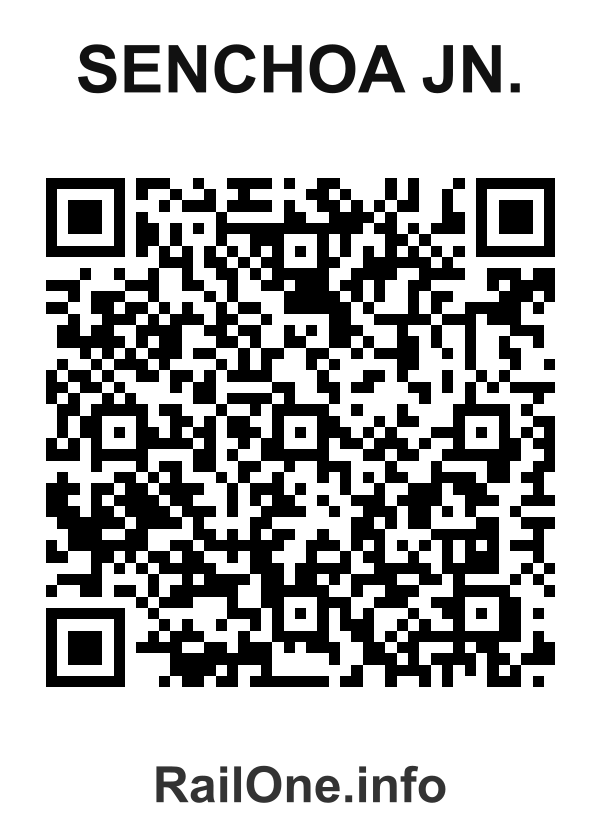 RailOne QR Code for Senchoa Jn. station