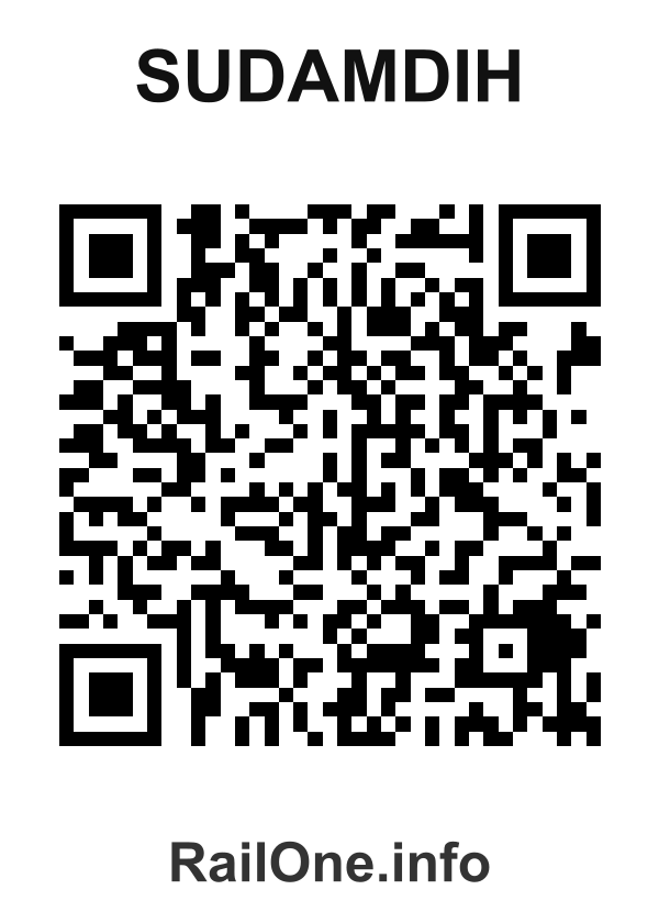 RailOne QR Code for Sudamdih station