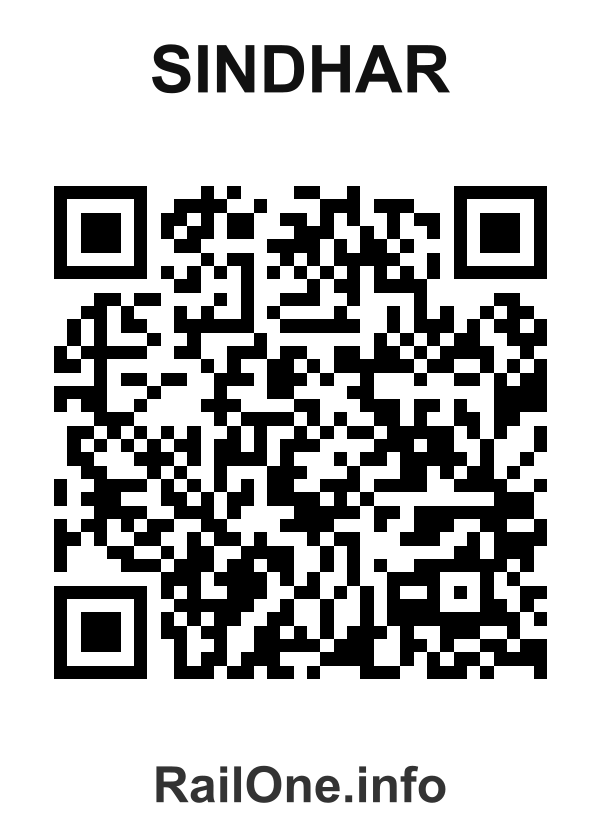 RailOne QR Code for Sindhar station