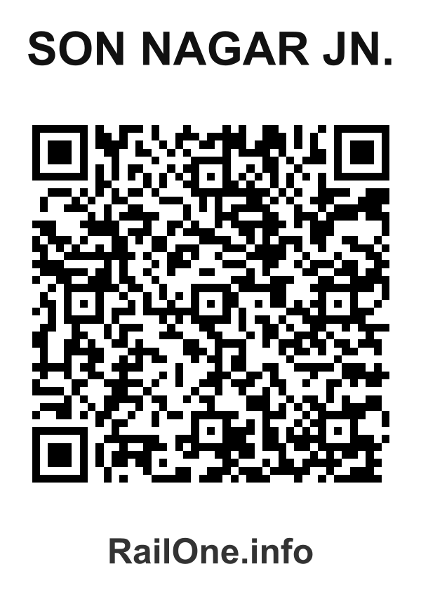 RailOne QR Code for Son Nagar Jn. station