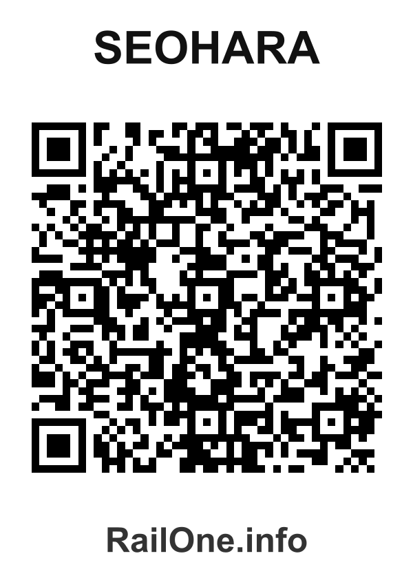 RailOne QR Code for Seohara station